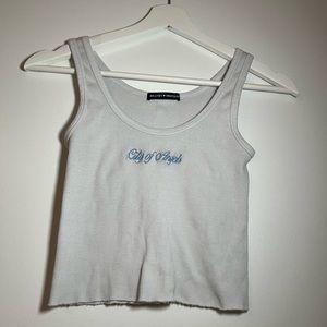 Brandy Melville off-white tank top